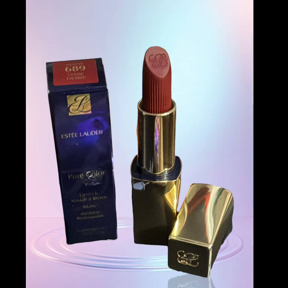 Estee Lauder Pure Color Matte Lipstick 689 Dark Desire